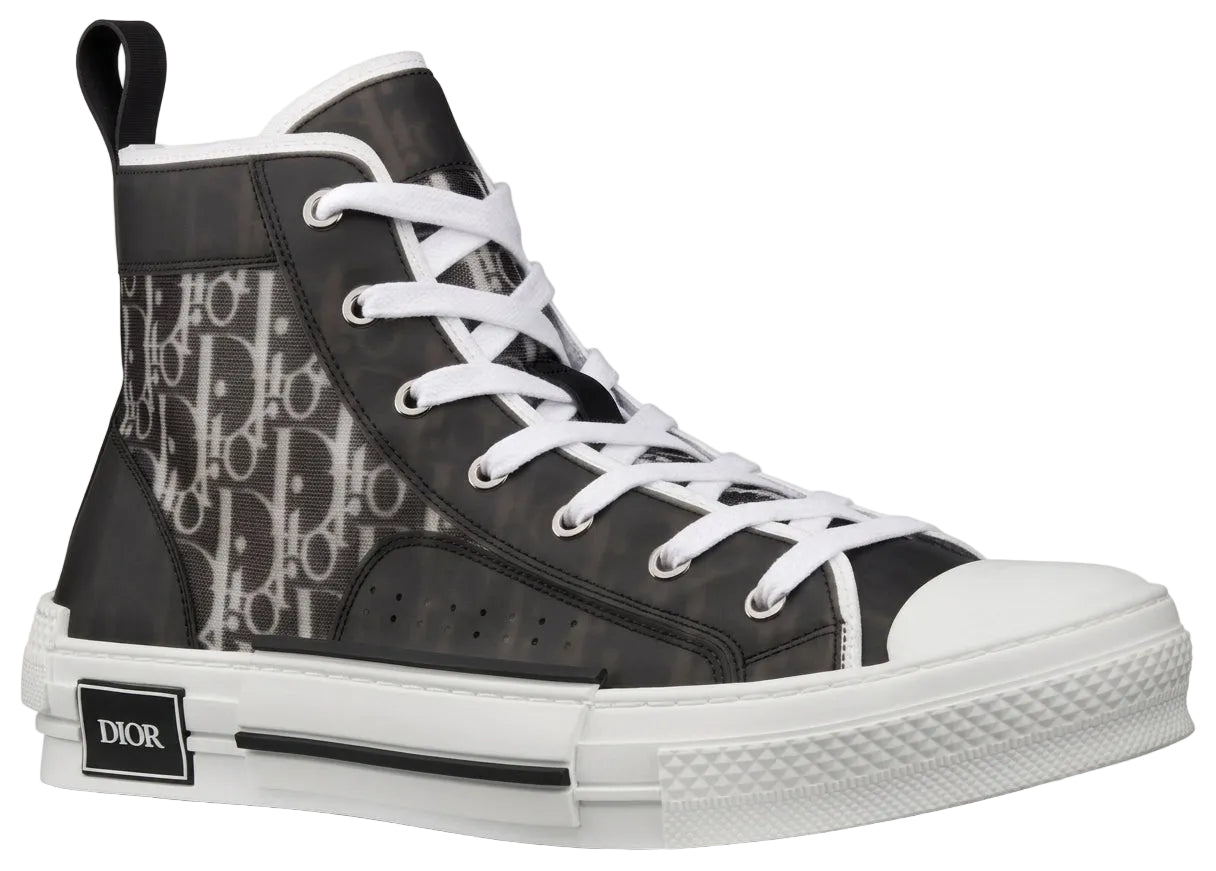 Dior B23 High Black White Oblique