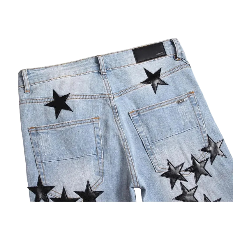 Amiri Denim Stars