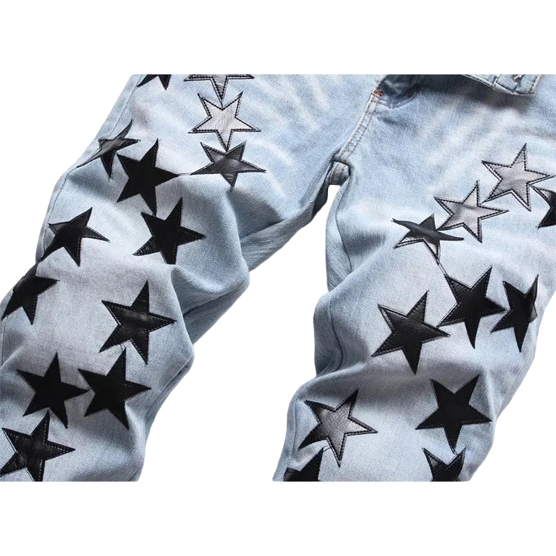 Amiri Denim Stars