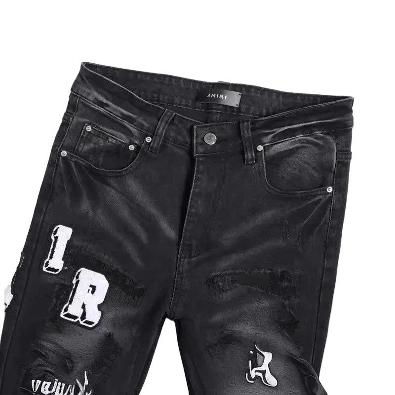 Amiri Denim Letters